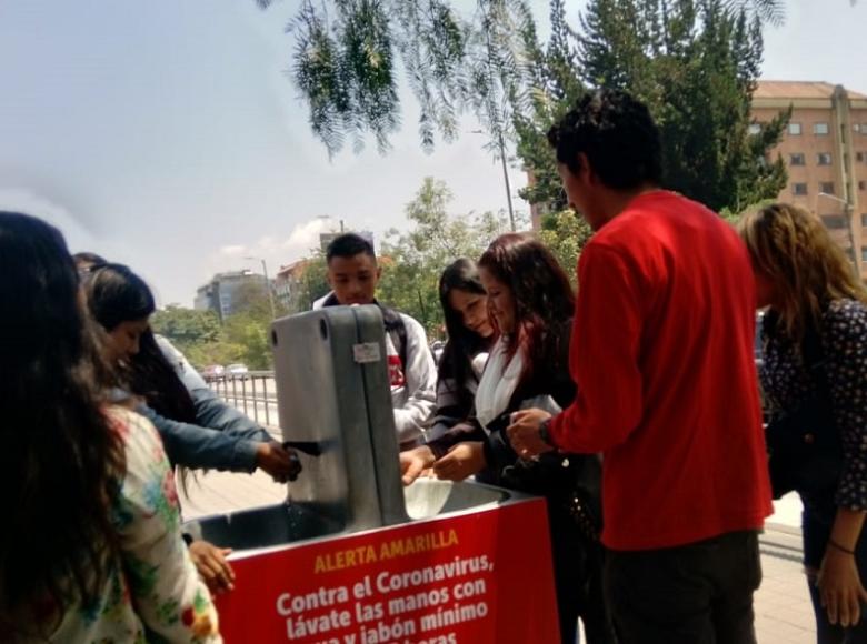 Lavamanos portátiles