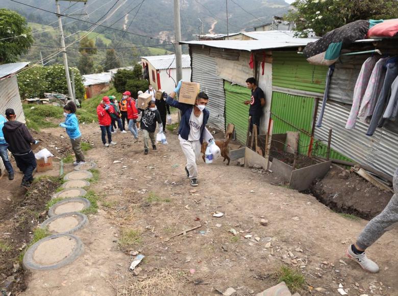 Entre el Distrito, los privados y personas como tú, vamos a garantizar el sustento y alimento de quienes lo necesitan.