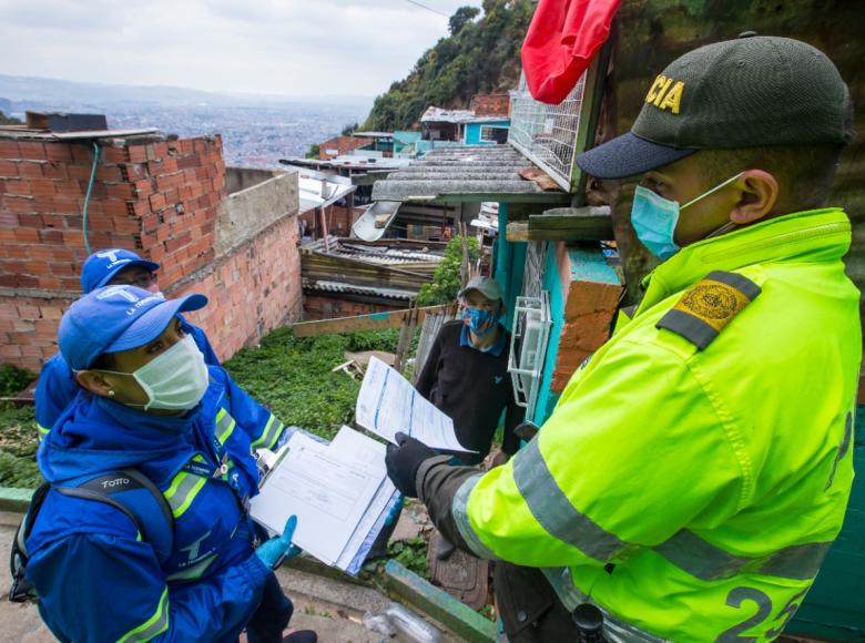 Jornada acompañada por la Policía Nacional.