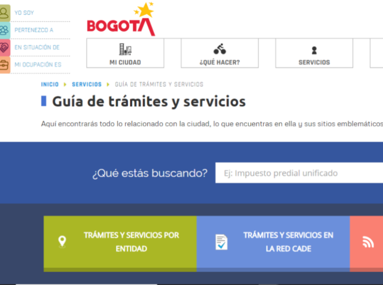 La guía de trámites y servicios tienen una sección de novedades, donde consultas diariamente las novedades de las entidades distritales, así como los trámites de cada entidad. Ingresa a guiatramitesyservicios.bogota.gov.co