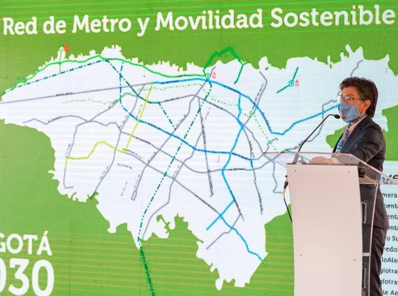 Se consolidó el trazado de la primera línea del Metro de Bogotá.