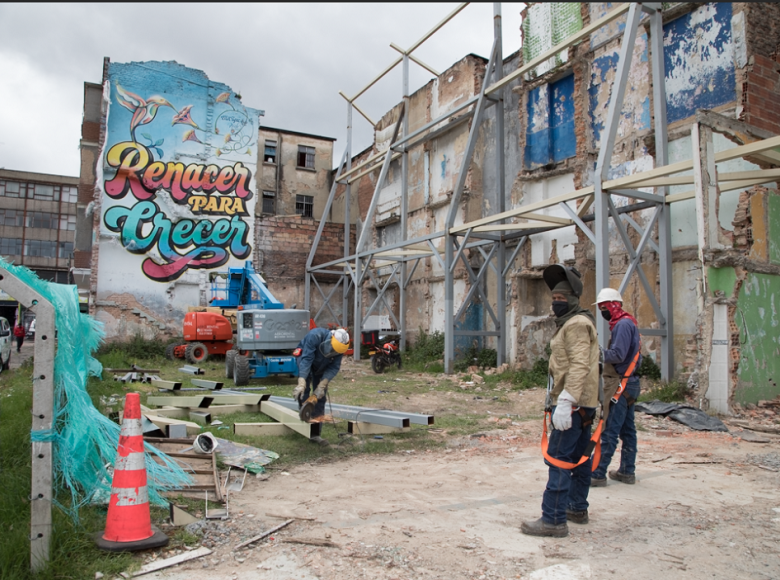 Mural Bronx. Foto: FUGA.