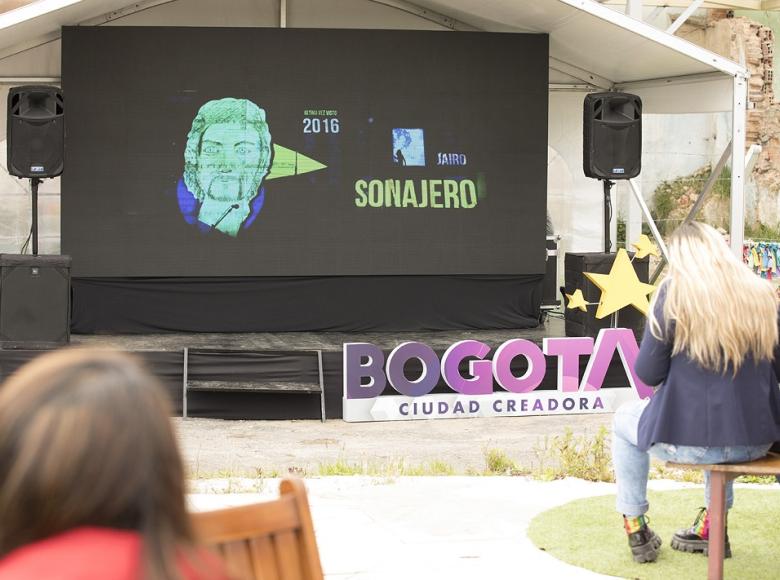 Homenaje a habitantes de calle y trabajadoras sexuales del centro de Bogotá que dejaron de ser vistos. Foto: FUGA.