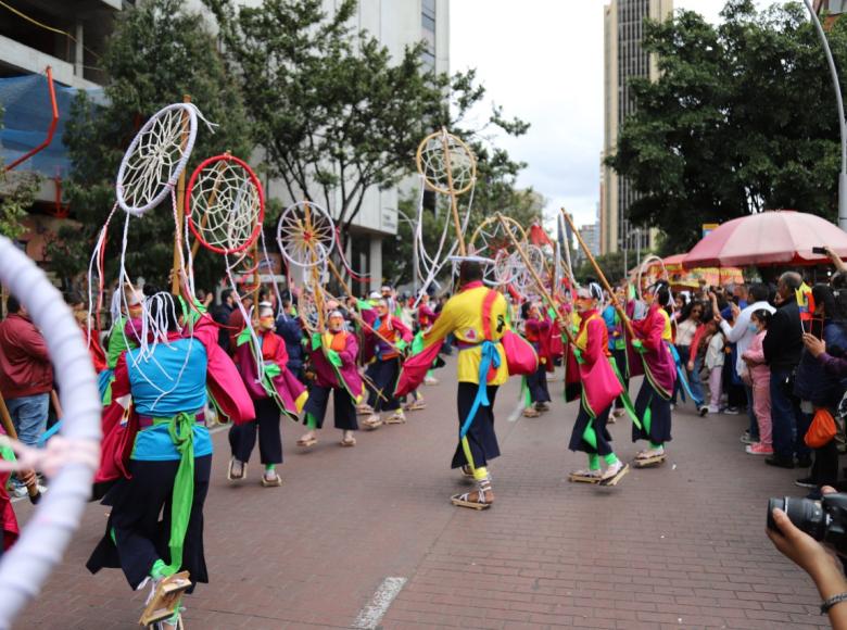 FITBo, como parte de la celebración de ‘Bogotá Siente la Fiesta’ participó con su actividad Río de la Vida.