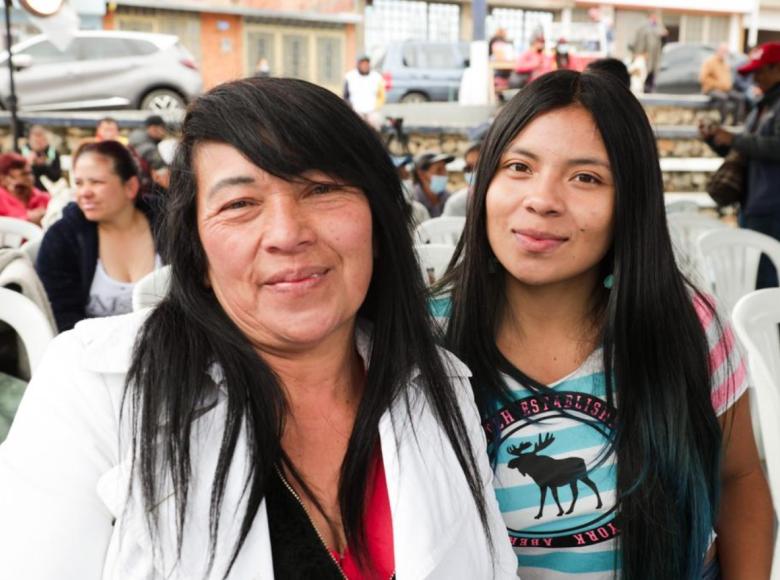 Tanto las cuidadoras en Ciudad Bolívar como sus familiares, expresaron su sentimiento de alegría porque ahora su localidad tiene una Manzana del Cuidado. 