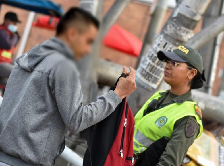 Durante la jornada también se entregaron recomendaciones de seguridad para la celebración de Amor y Amistad.