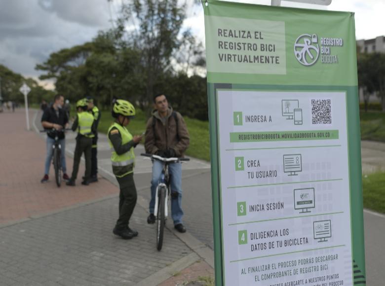 En lo corrido de esta administración han sido inscritas más de 306.666 bicicletas en Registro Bici y este año van más de 51.061 (Corte 6 de septiembre de 2023). 