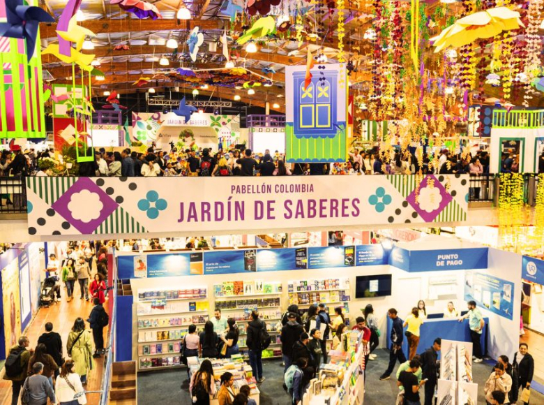 En la FILBo no olvides visitar el Jardín de los saberes, en el Pabellón Colombia. Además encontrarás más de 400 flores vivas de más de 20 especies diferentes.