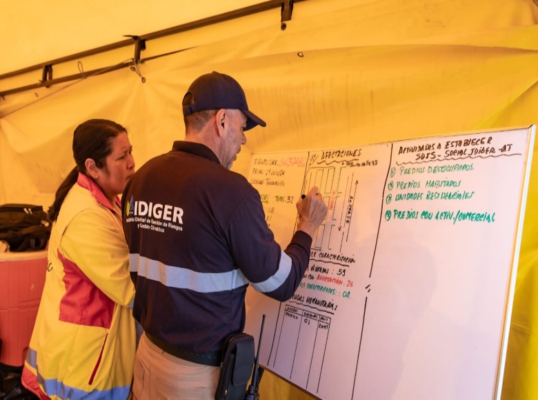 Distintas entidades del Distrito siguen atendiendo la emergencia presentada, especialmente en la atención a la comunidad, el restablecimiento del servicio de energía y el arreglo de la intersección. 