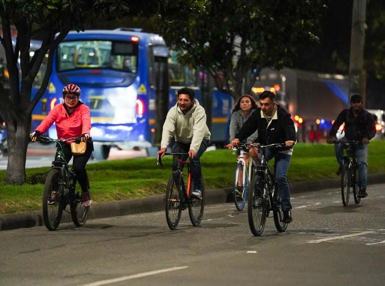 La próxima jornada de Ciclovía Nocturna de desarrollará en diciembre de 2024