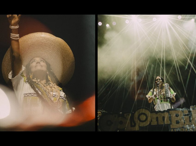 El gran cierre del Festival Colombia al Parque estuvo a cargo de  Lila Downs.