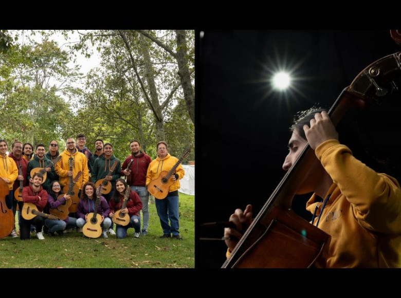 La Filarmónica de Música Colombiana de la Orquesta Filarmónica de Bogotá -OFB, bajo la dirección del maestro Jorge Arbeláez, interpretó música del altiplano y la cordillera del centro del país.