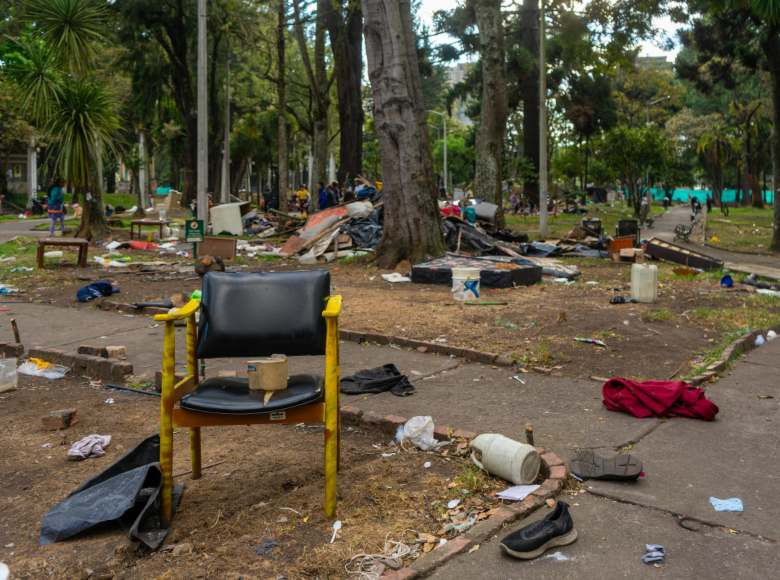 La UAESP avanza en la recolección de residuos para garantizar la limpieza del lugar #BogotáMiCiudadMiCasa 