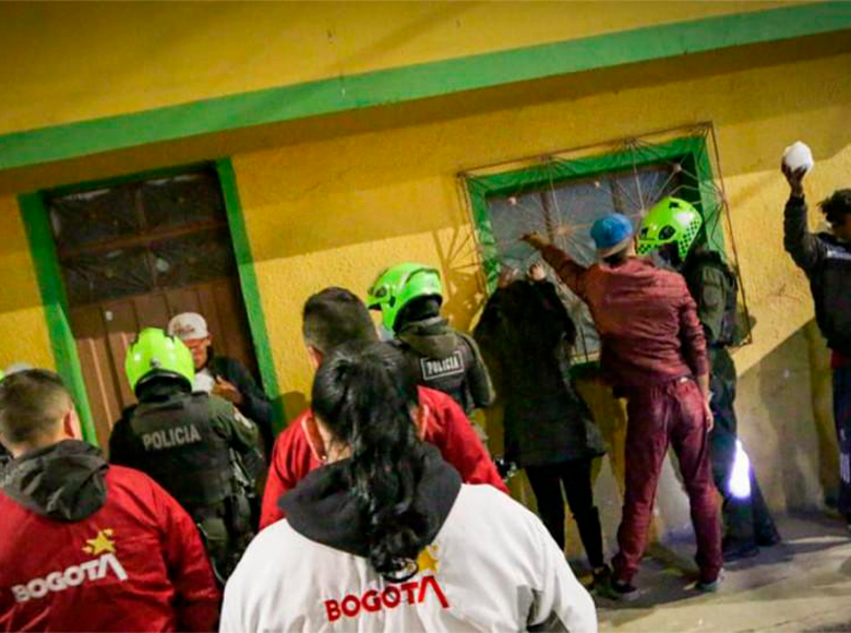 Seis personas capturadas durante un operativo en Ciudad Bolívar. La Secretaría de Seguridad y la Policía realizaron acciones de registro y control en los barrios Vistahermosa, Paraíso, Lucero y San Francisco.