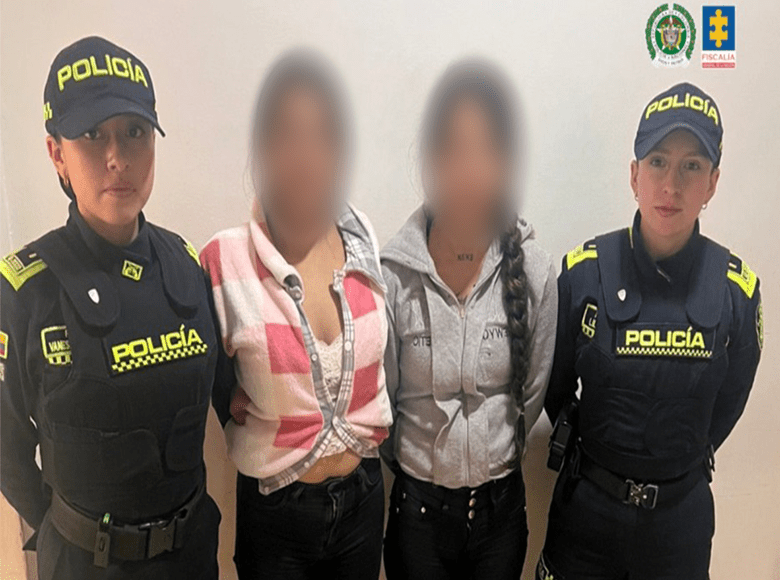 Capturadas dos mujeres por secuestro y hurto a conductor de plataforma. Habrían amarrado y abandonado a la víctima en zona rural de Ciudad Bolívar. Estas mujeres no aceptaron los cargos.