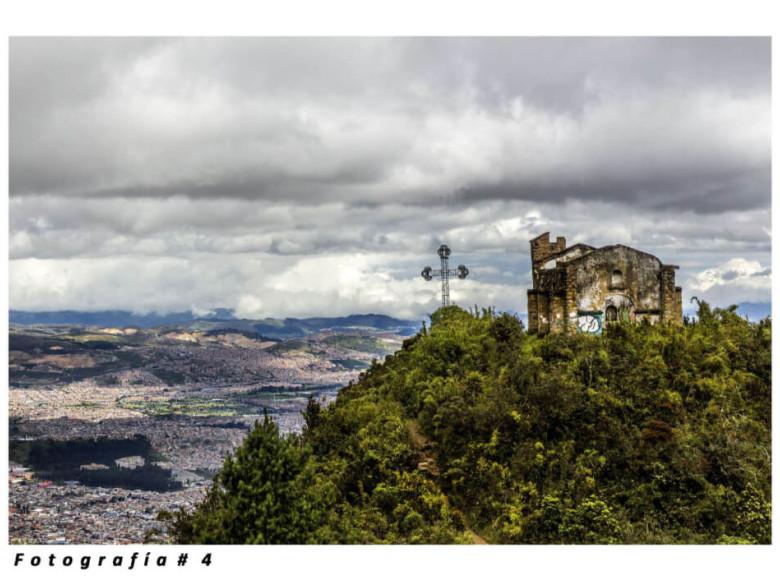 Cristiam David Estupiñan Rodríguez (Cuarto puesto) con la serie 'Por los caminos de la montaña en el barrio Los Laches'.