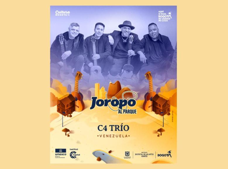 C4 Trío, Venezuela. Considerado una de las propuestas musicales más innovadoras y originales de la movida musical venezolana y latinoamericana. Se conoce por su formato inusual; tres cuatros venezolanos y un bajo eléctrico. 