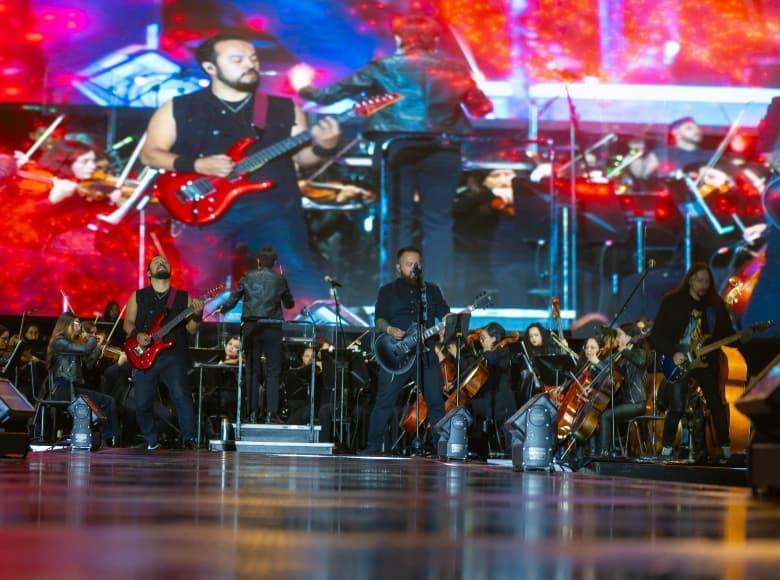 En el concierto participaron Artefacto, Llena tu Cabeza de Rock, Royal Project.