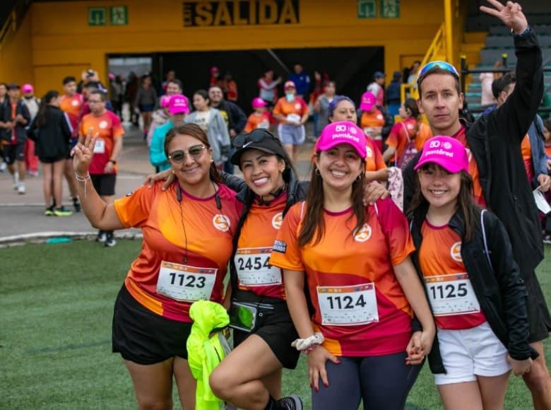 La Carrera Caminata por la Solidaridad 2025, tuvo como punto de partida y de meta el estadio El Campín.
