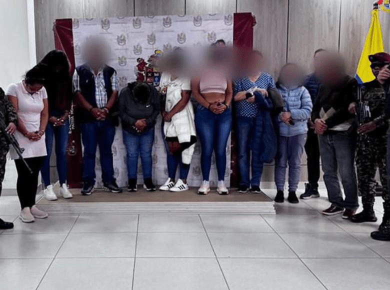 Golpe a clan familiar por coordinar la venta de chance ilegal. Los elementos materiales probatorios indican que obtenían rentas ilícitas mensuales de hasta $ 150 millones.