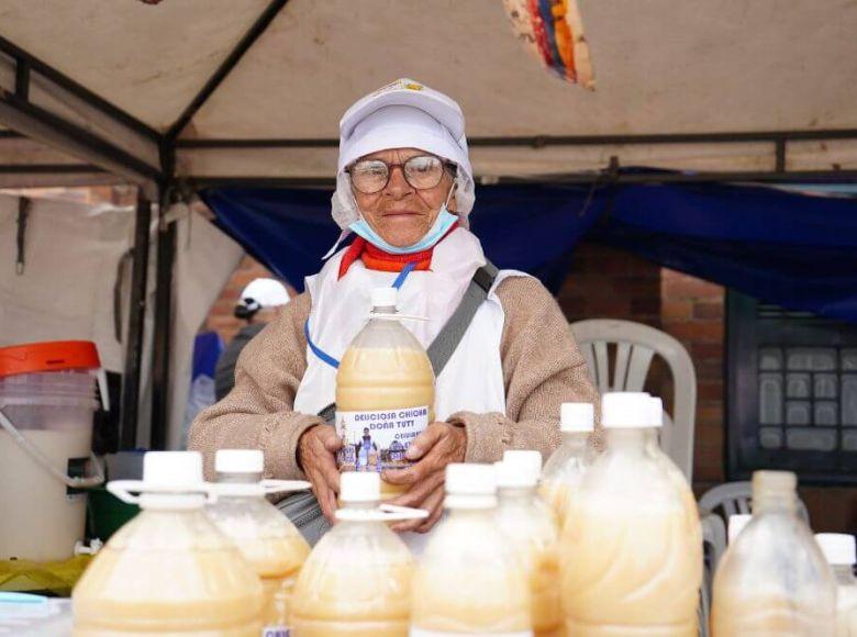 La chicha, como saber ancestral, ocupó un lugar central en la celebración.