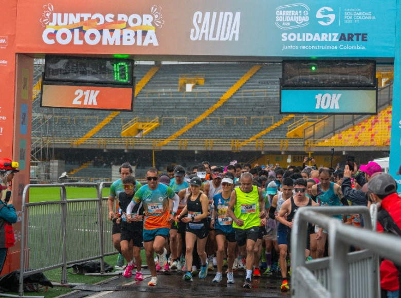 Este domingo 30 de agosto, la capital fue escenario de la Carrera de la Solidaridad 2026. Aquí fotos de la jornada👉🏻