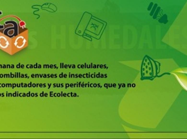 Puntos 'Ecolecta' en las localidades de Bogotá, para la recepción de r ...