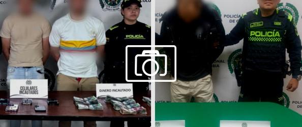 En la foto lun collage las capturas de la semana 