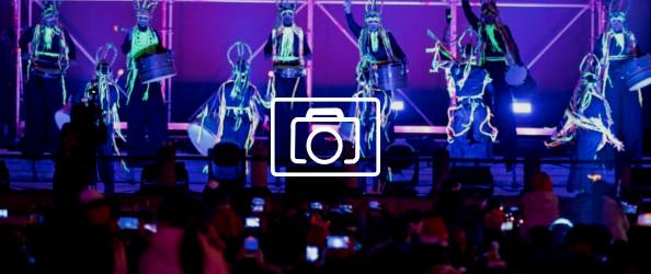 Imagen de artistas presentes en “Una ciudad imaginada” - Plaza de Bolívar