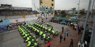 Entrega de motos - FOTO: Prensa Secretaría de Seguridad