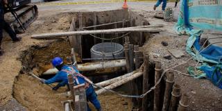 Obras de infraestructura - FOTO: Prensa Acueducto