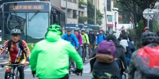 Así avanza el Día sin Carro en Bogotá - Foto: Comunicaciones Alcaldía Bogotá 