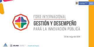 Foro Internacional de Innovación Pública en Bogotá