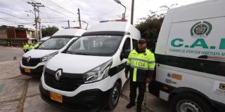 Parque automotor Rafael uribe Uribe - FOTO: Secretaría de Seguridad