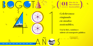 Día de la movilidad sostenible en Bogotá 
