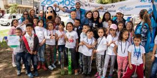 Los niños también se divirtieron en el festival Venezuela Aporta 