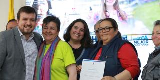Ganadores de Iniciativas Ciudadanas 2019 reciben su reconocimiento - Foto: Twitter Secretaría de Gobierno.