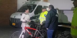 Recuperan bicicleta de mujer víctima de hurto en Suba
