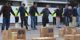 Policía de Bogotá propina golpe a falsificadores de medicamentos