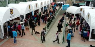 Feria de servicios SuperCADE móvil visita Tunjuelito