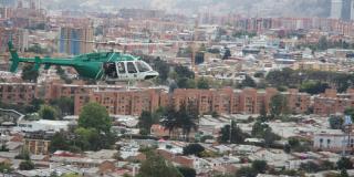 Helicóptero Halcón da golpes a la criminalidad