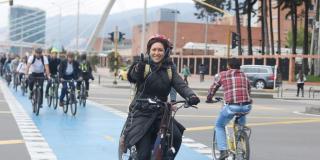 Las mujeres se toman las ciclorrutas de Bogotá