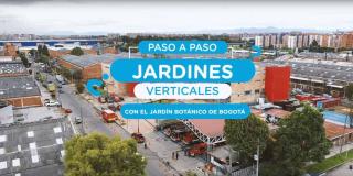 Crea tu jardín vertical en tan solo cuatro pasos - Foto: YouTube Jardín Botánico de Bogotá.