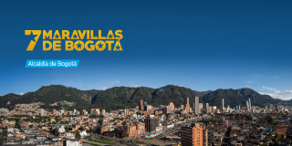 Panorámica de los cerros de Bogotá.