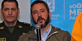 Jairo García, secretario de Seguridad de Bogotá. 