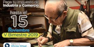 Pago Impuesto de Industria y Comercio por internet. - Foto: YouTube Secretaría de Hacienda.