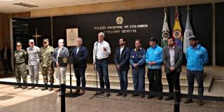 Transmisión en vivo del presidente Iván Duque y el Alcalde Enrique Peñalosa sobre protestas en Bogota. 