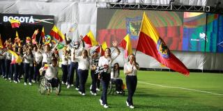 La delegación de Bogotá inició su participación en los XXI Juegos Nacionales y V Paranacionales 2019 