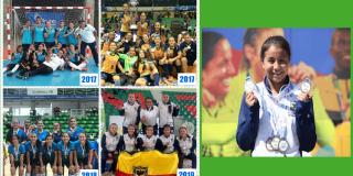 Sofía Lesmes se colgó 6 medallas de oro y 1 de bronce en los Juegos Supérate.