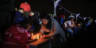 Noche de Velitas en Bogotá